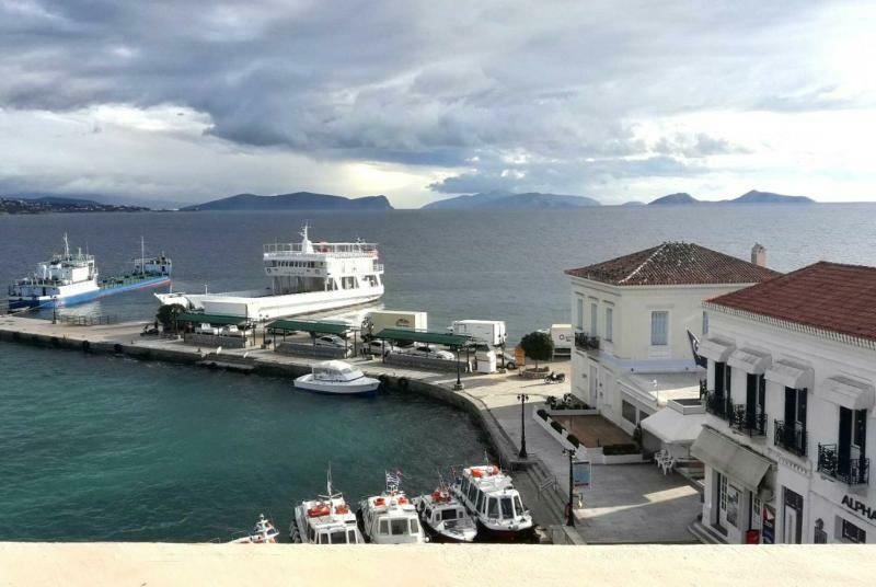 Hotel Roumani Spétses Buitenkant foto